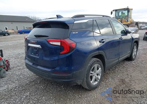 2022 GMC Terrain Fwd Sle from USA, damaged, VIN 3GKALMEV5NL121161